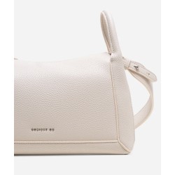 Drake Shoulder Bag (Eggshell White)