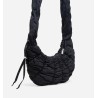 Quilted Hobo Bag (Black)