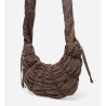 Quilted Hobo Bag (Brown)