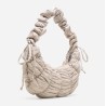 Quilted Hobo Bag (Latte Beige)