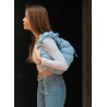 Quilted Hobo Bag (Baby Blue)