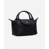 Poppy Mini Nylon Tote (Black)