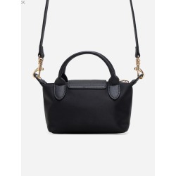 Poppy Mini Nylon Tote (Black)