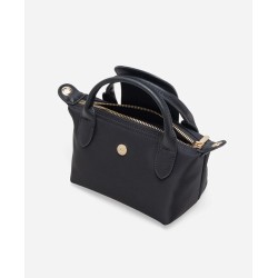 Poppy Mini Nylon Tote (Black)