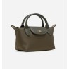 Poppy Mini Nylon Tote (Olive Green)