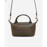 Poppy Mini Nylon Tote (Olive Green)