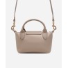 Poppy Mini Nylon Tote (Beige)