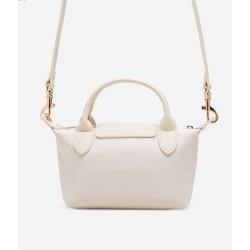 Poppy Mini Nylon Tote (Cream)