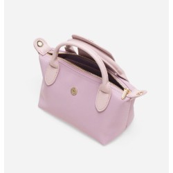 Poppy Mini Nylon Tote (Blush)