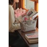 Poppy Mini Nylon Tote (Blush)