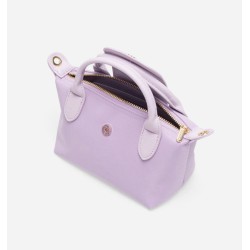 Poppy Mini Nylon Tote (Lilac)