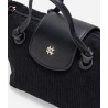 Ellie Mini Corduroy Tote (Black)