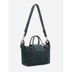 Ellie Mini Corduroy Tote (Emerald Green)