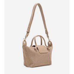 Ellie Mini Corduroy Tote (Latte)