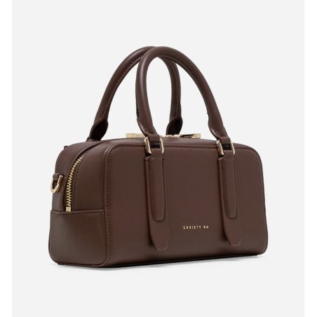 Ridley Top Handle Bag (Chestnut Brown)