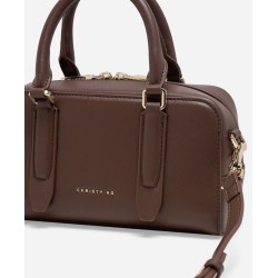 Ridley Top Handle Bag (Chestnut Brown)