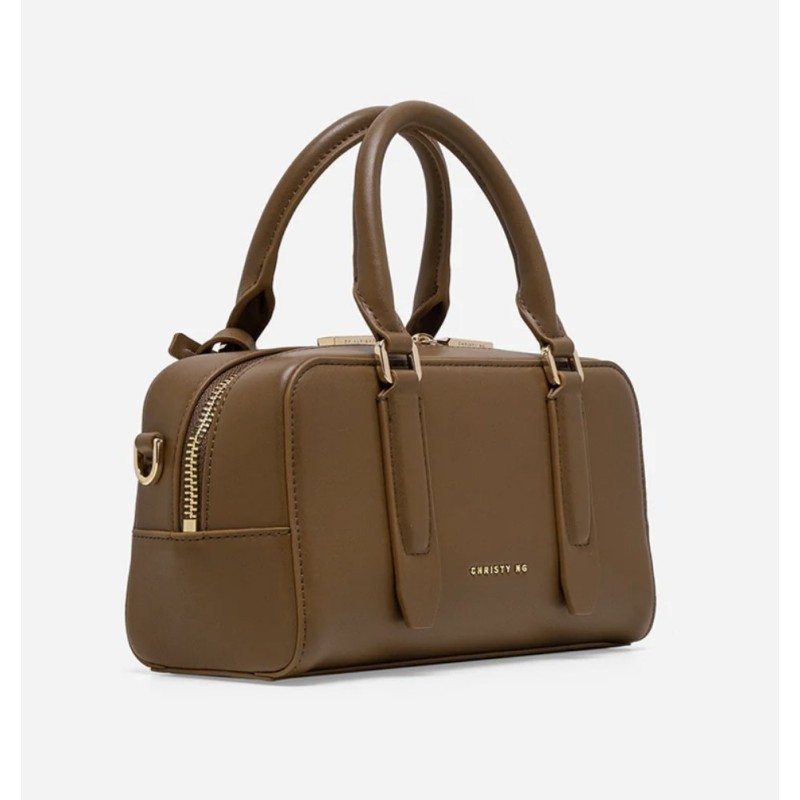 Ridley Top Handle Bag (Espresso Brown)