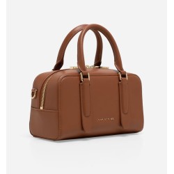 Ridley Top Handle Bag (Tan)