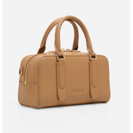 Ridley Top Handle Bag (Caramel)