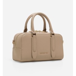 Ridley Top Handle Bag (Latte Brown)