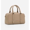 Ridley Top Handle Bag (Latte Brown)