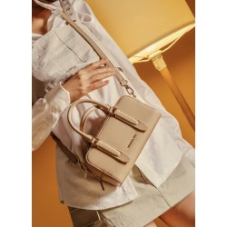 Ridley Top Handle Bag (Latte Brown)