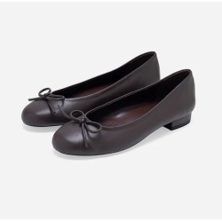 Ballerina Flats (Brown)