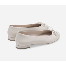 Ballerina Flats (Latte Beige)