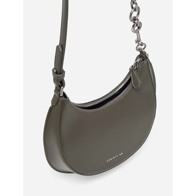 Paula Shoulder Bag (Dark Olive)