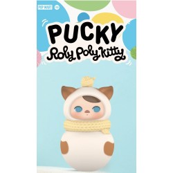 Pop Mart PUCKY Roly-Poly Kitty Series Figures (1 Blind Box)