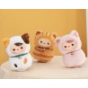 Pop Mart PUCKY Roly-Poly Kitty Series-Vinyl Plush (1 Blind Box)