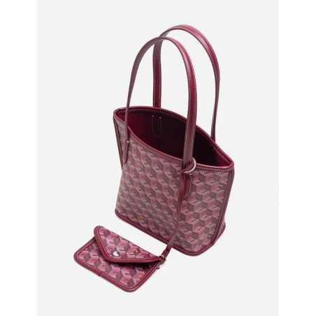 Russo Mini Tote Bag (Burgundy)