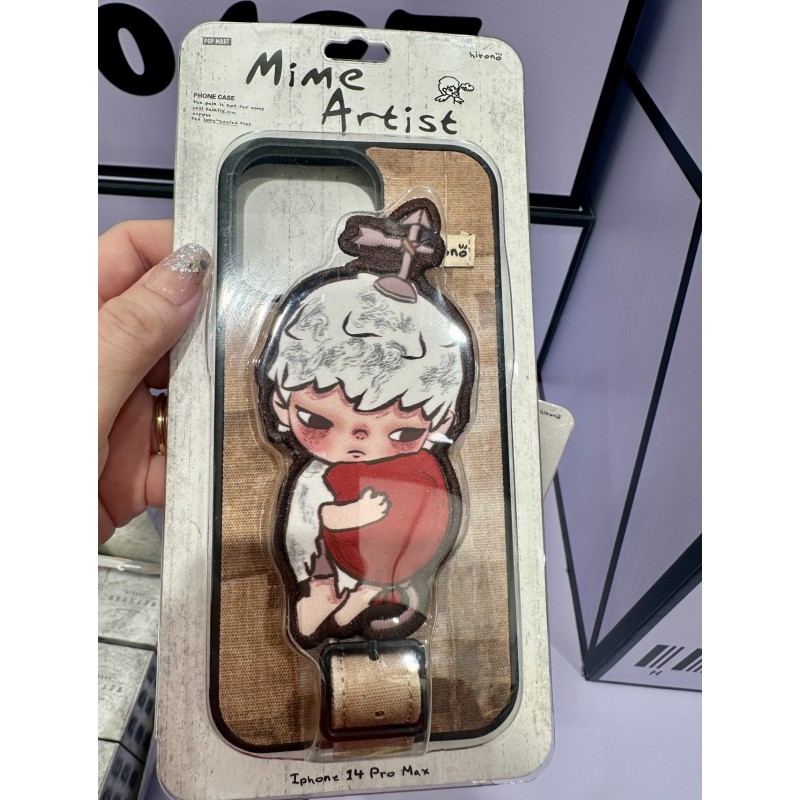 Iphone 14 Pro Max - Hirono Mime Series-Lanyard Phone Case