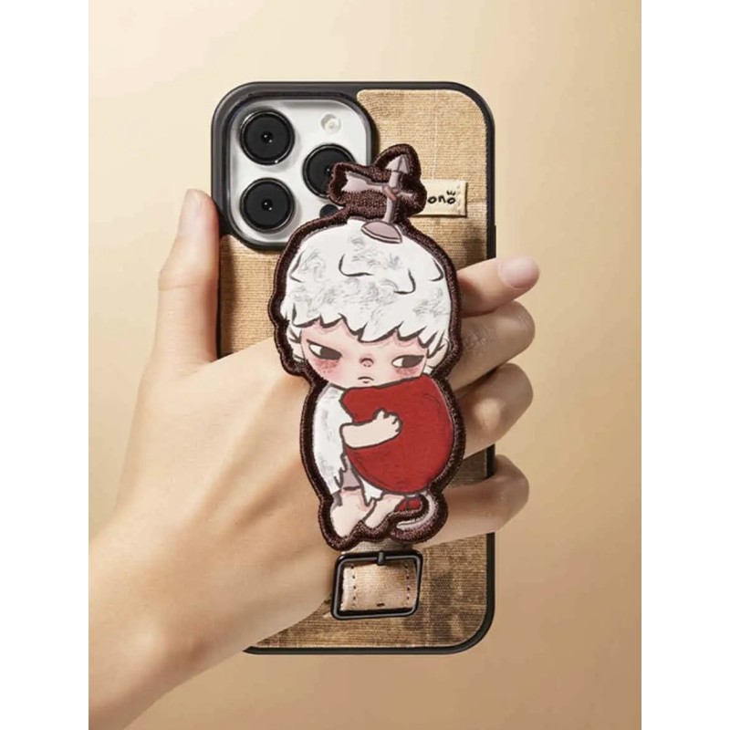 Iphone 14 Pro Max - Hirono Mime Series-Lanyard Phone Case Iphone 14 Pro Max - Hirono Mime Series-Lanyard Phone Case