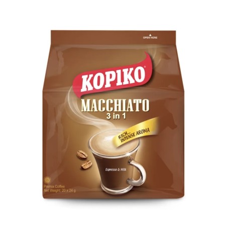 Kopiko Macchiato 3-in-1 Instant Coffee