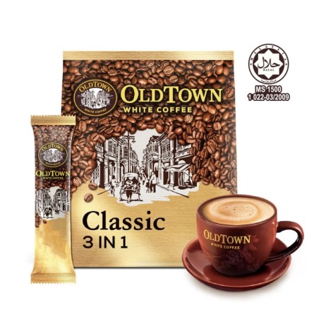 Old Town Classic 3-in-1 White Coffee