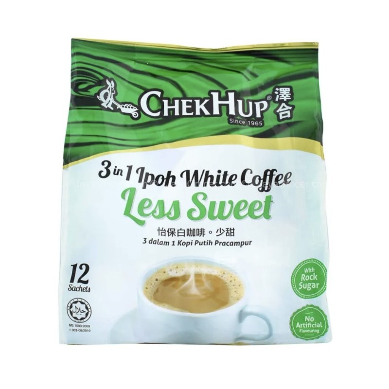 Chek Hup 3-in-1 Instant White Coffee (Less Sweet)