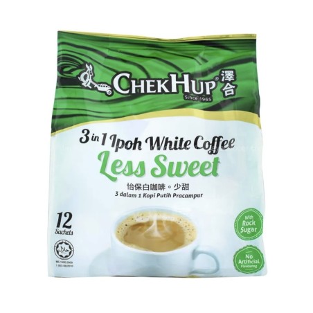 Chek Hup 3-in-1 Instant White Coffee (Less Sweet)