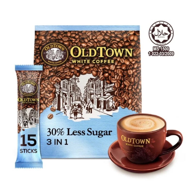 Old Town White Coffee 3-in-1 Less Sugar